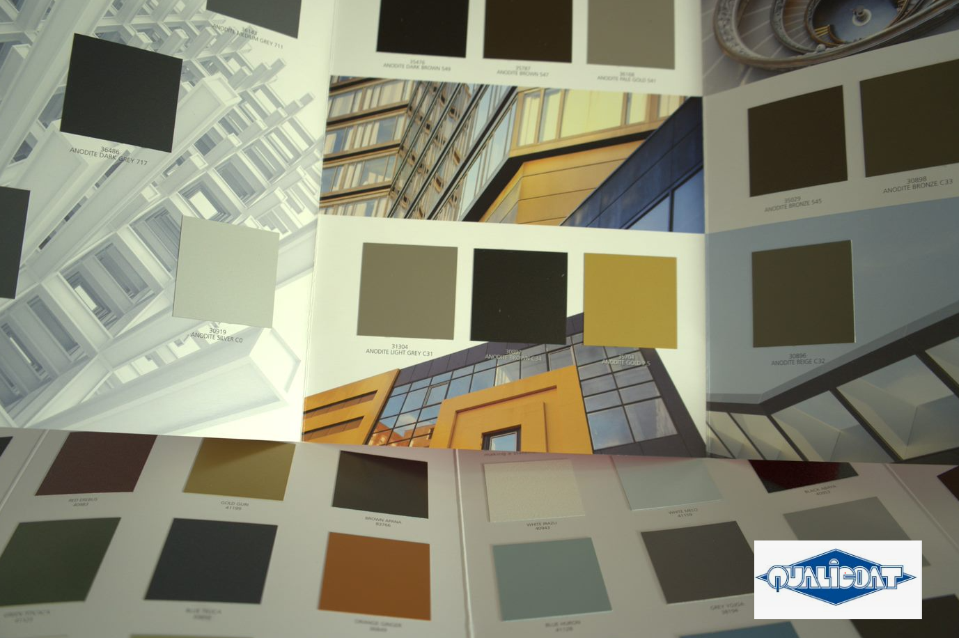 Vzorník práškových barev