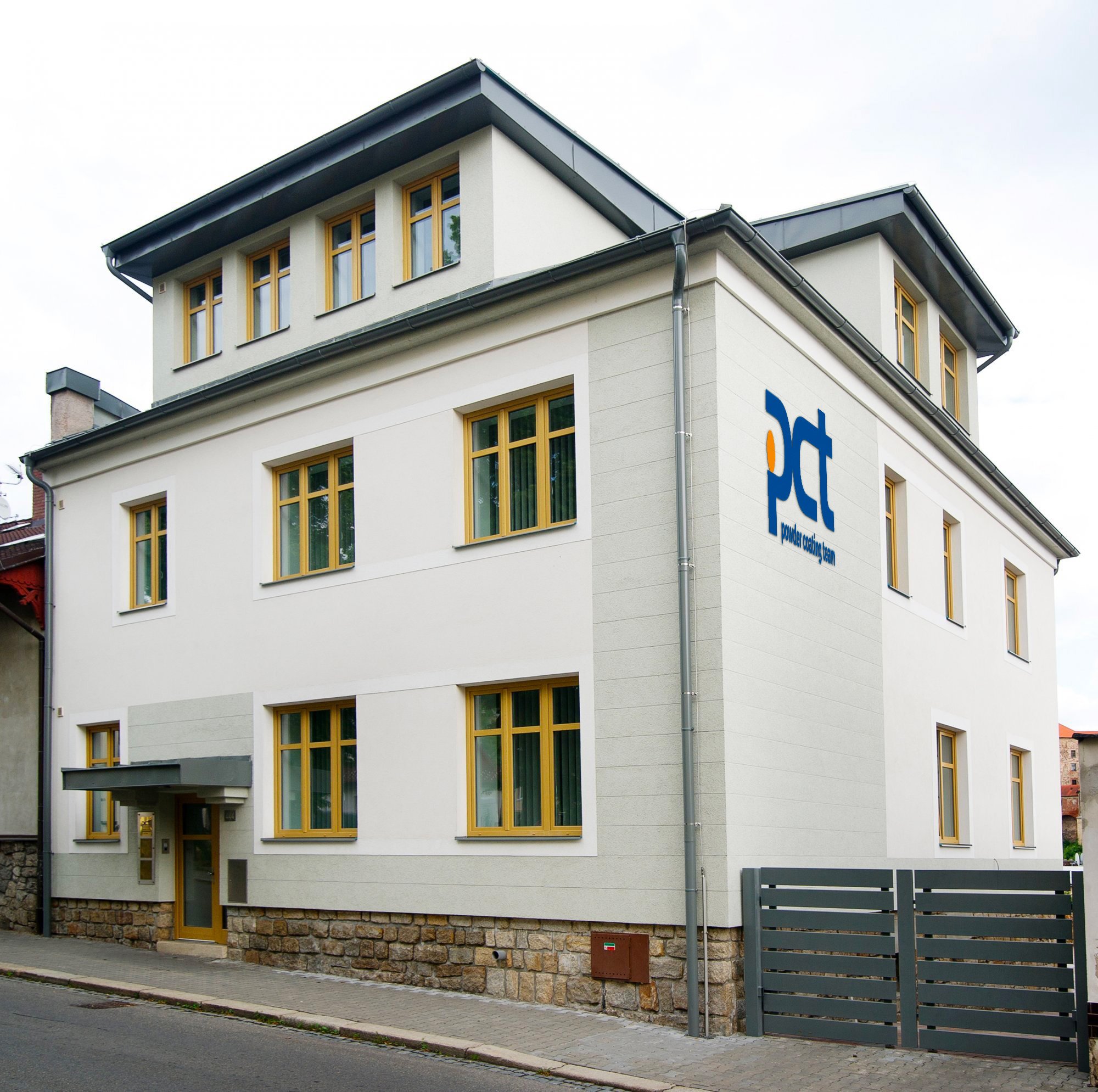 Sídlo firmy PCT v Ledči nad Sázavou